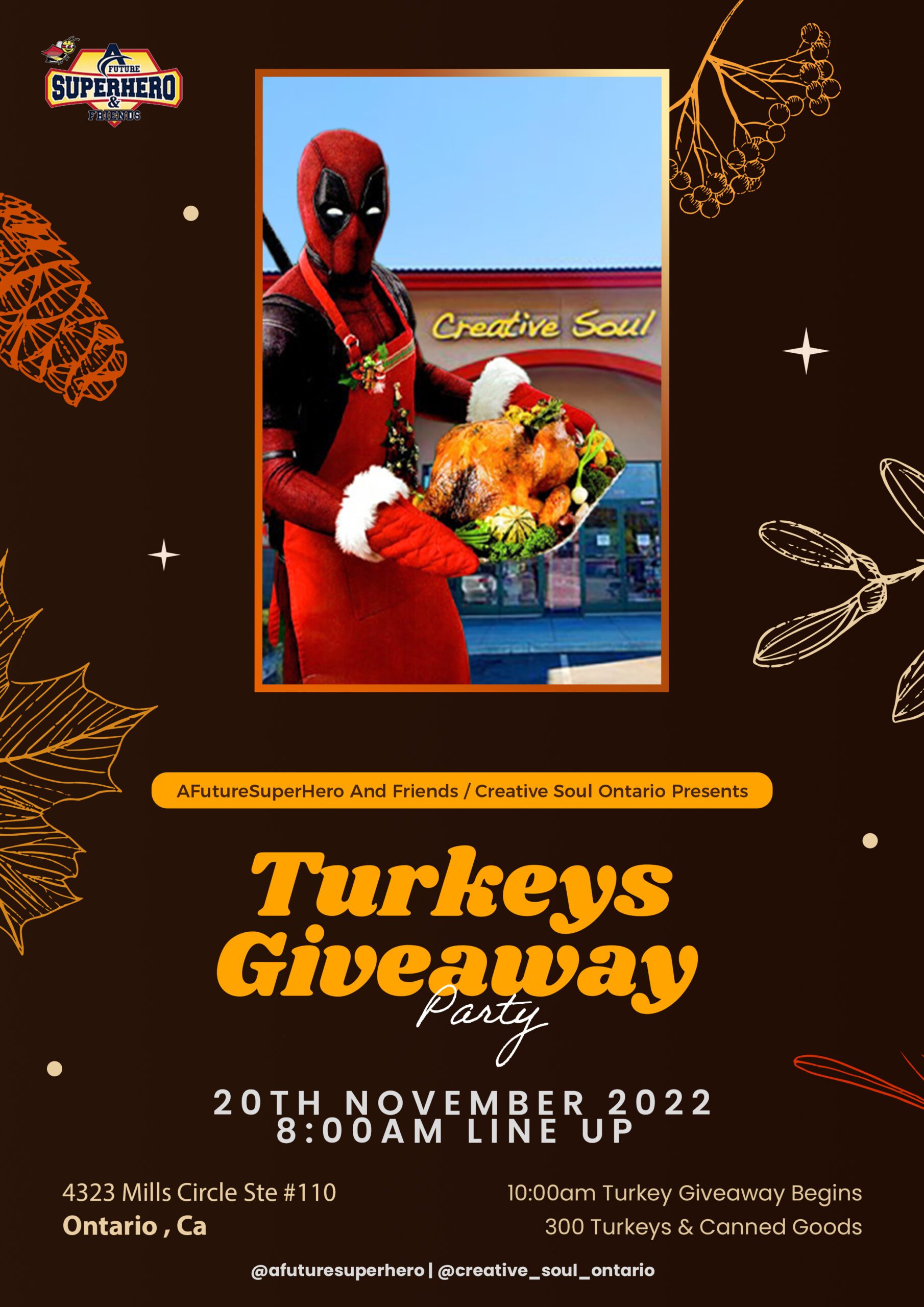 Turkeys Giveaway Party